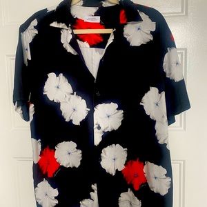 Saturdays NYC
Canty Moon Flower Short Sleeve Shirt